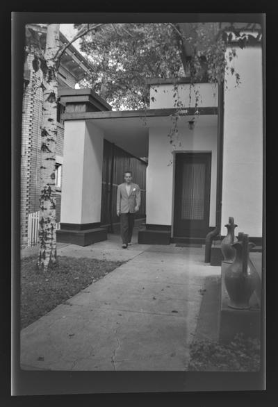 Frank Lloyd Wright. Reverend J. R. Zeigler house. 509 Shelby Street. Frankfort, Kentucky
