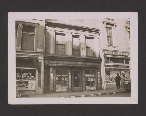 Newstand on North Mill Street