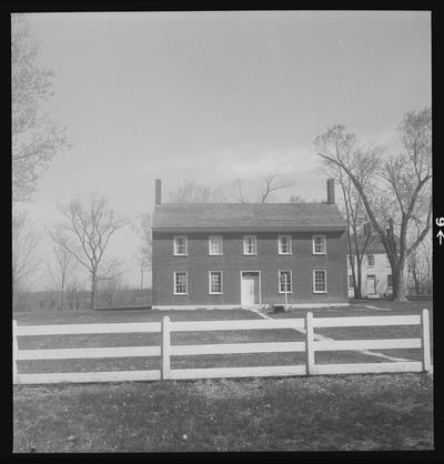 Unidentified building, Shaker Village of Pleasant Hill, Kentucky in Mercer County