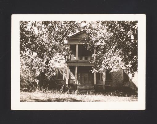 Colonel John Smith House on Elkhorn Creek, 7 miles east of Frankfort, Kentucky in Franklin County