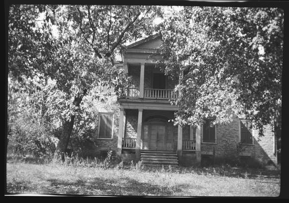 Colonel John Smith House on Elkhorn Creek, 7 miles east of Frankfort, Kentucky in Franklin County