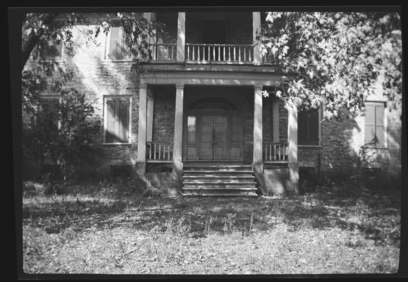 Colonel John Smith House on Elkhorn Creek, 7 miles east of Frankfort, Kentucky in Franklin County