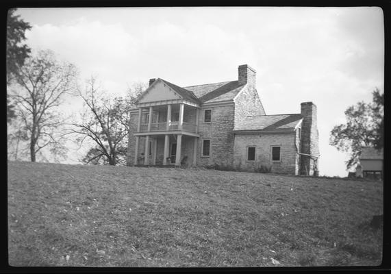 House on creek near Georgetown, Kentucky in Scott County