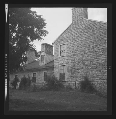 Stone house on Clear Creek, Versailles-Nicholasville Road, Woodford County, Kentucky