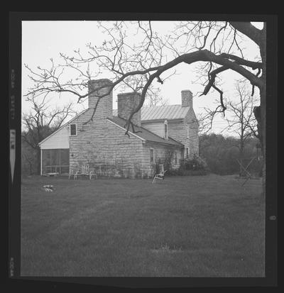 Stone house on Clear Creek, Versailles-Nicholasville Road, Woodford County, Kentucky