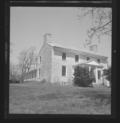 Stone house on Clear Creek, Versailles-Nicholasville Road, Woodford County, Kentucky