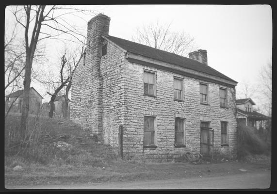 Stone house at Fort Spring (Slickaway), Versailles Road, Fayette County, Kentucky