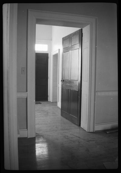 Parlor doors to stairwell at Woodstock, William Hayes House, Todds Road, bounded by Sulphur Lane and Cleveland Road, Fayette County, Kentucky