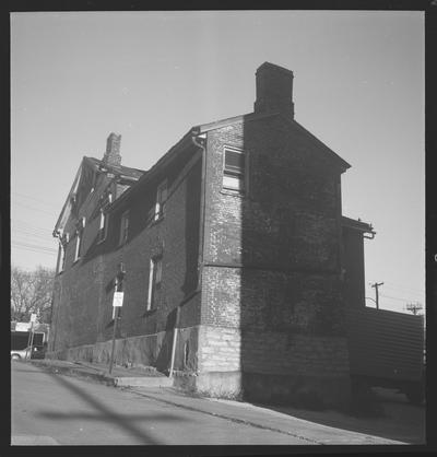 Rear of the Mary Todd Lincoln Home, 578 West Main Street, Lexington, Kentucky in Fayette County