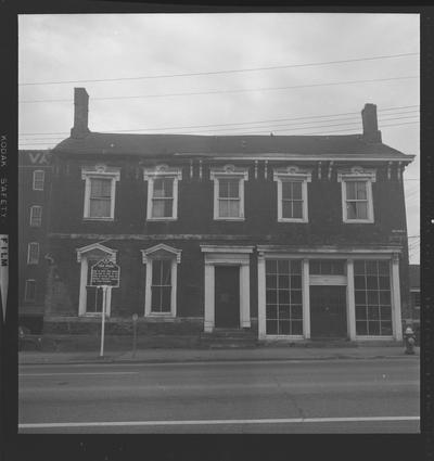 Exteriors of the Mary Todd Lincoln Home, 578 West Main Street, Lexington, Kentucky in Fayette County
