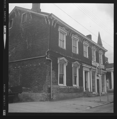 Exteriors of the Mary Todd Lincoln Home, 578 West Main Street, Lexington, Kentucky in Fayette County