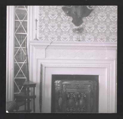 Parlor mantel at White Hall, located in Madison County, Kentucky, Cross reference 2756-2757