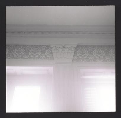 Pilaster in parlor at White Hall, located in Madison County, Kentucky. Cross reference 2752-2755