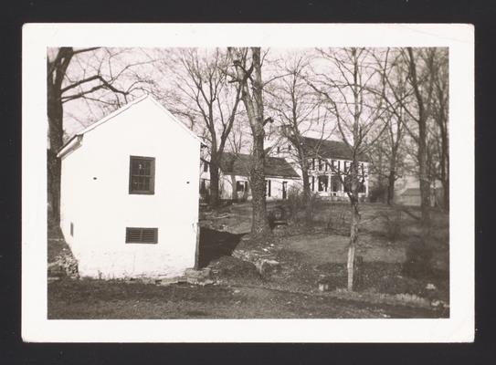 House on Tates Creek Pike (Road), [General/Reverend] Morgan Lewis, Fayette County, Kentucky