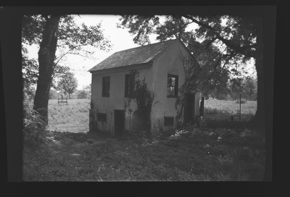 Spring house on Tates Creek Pike (Road) near the old Dobbin Bridge, Lexington, Kentucky in Fayette County