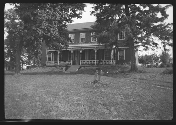 House between Lemon's and Johnston's Mills on Newtown Pike (Road), Scott County, Kentucky