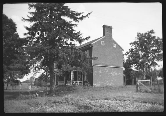 House between Lemon's and Johnston's Mills on Newtown Pike (Road), Scott County, Kentucky