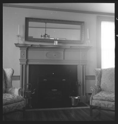 Interior of the Josh McCormick House, Winchester Road, Mt. Sterling, Kentucky in Montgomery County