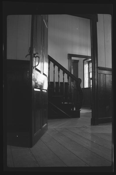 Interior of the William Whitley House, near Crab Orchard, Kentucky in Lincoln County