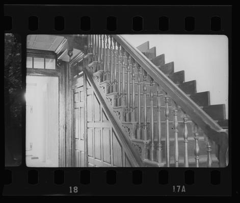 Stairs at the William Whitley House, near Crab Orchard, Kentucky in Lincoln County