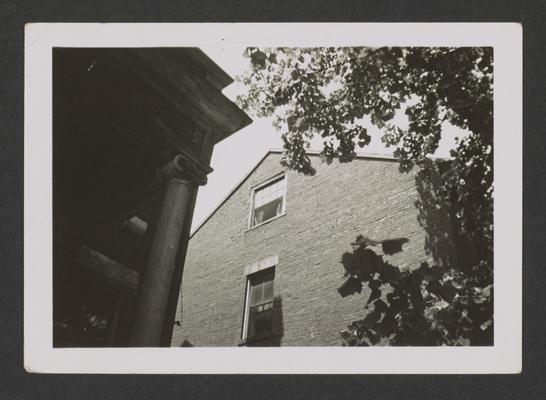 South side of the Sweeney House, North Broadway Road near Second Street, Lexington, Kentucky in Fayette County