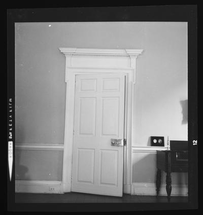 Drawing room door at Liberty Hall, Frankfort, Kentucky in Franklin County