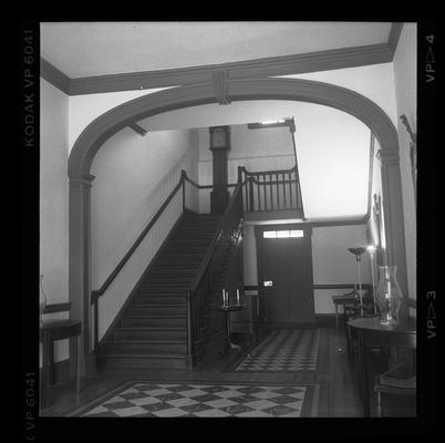 The front hall at Liberty Hall, Frankfort, Kentucky in Franklin County