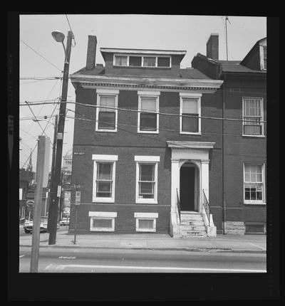 John Leiby House, Northeast corner of High and Upper Streets, Lexington, Kentucky in Fayette County