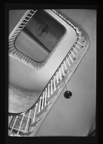 Stairway in the Hunt-Morgan House, Lexington, Kentucky in Fayette County