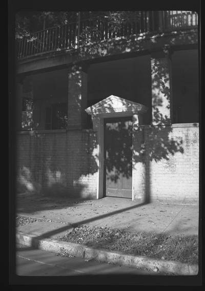 The gate at the Hunt-Morgan House, Lexington, Kentucky in Fayette County