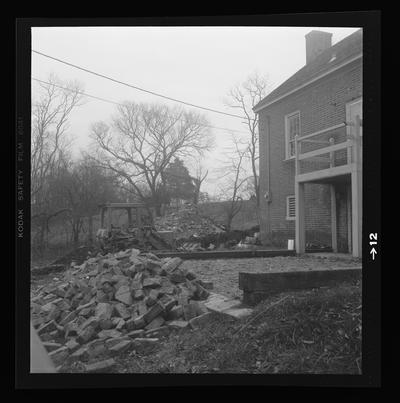 New construction at Warwick, Moses Jones House, Mercer County, Kentucky