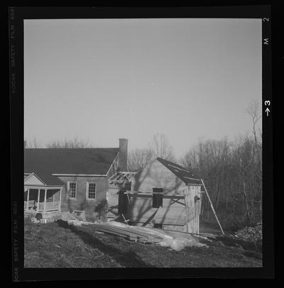 New construction at Warwick, Moses Jones House, Mercer County, Kentucky