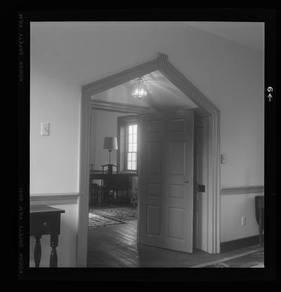 Interiors of Warwick, Moses Jones House, Mercer County, Kentucky