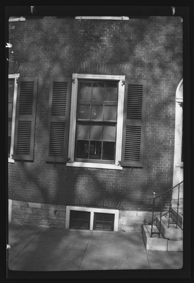 Windows at Mount Hope, Benjamin Gratz House, Mill Street, Lexington, Kentucky in Fayette County