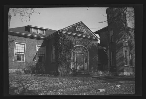 John Speed Smith House, built in 1818 by General Green Clay for his daughter Betsy, now demolished, Richmond, Kentucky in Madison County