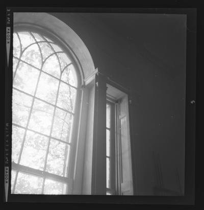 Windows at the William Morton House on Duncan Park, North Limestone and 5th Street, Lexington, Kentucky in Fayette County