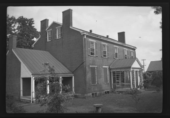 Bucknore, built by W. Buckner in 1841, near Paris, Kentucky in Bourbon County