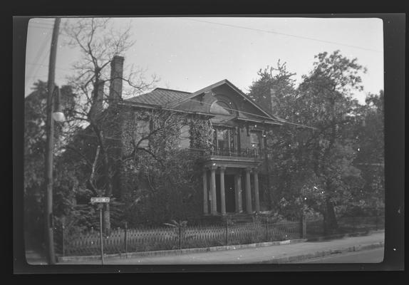 Mathew Kennedy House, North Limestone Street next to Sayre School, Lexington, Kentucky in Fayette County