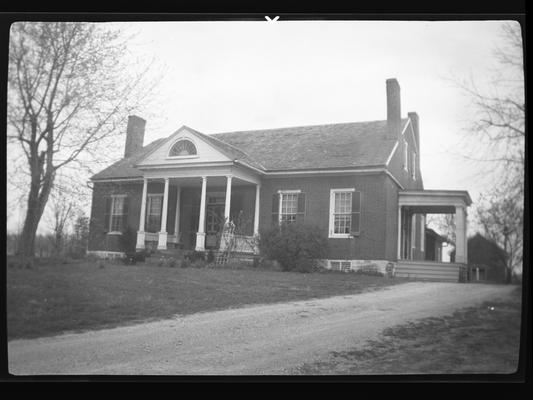 J. Rogers House, Richmond Pike (Road), Lexington, Kentucky in Fayette County