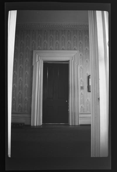 Interior of the John McCauley House, Lexington Avenue, Lexington, Kentucky in Fayette County