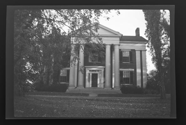 William Grant Moore House, built approximately 1830, Russell Cave Pike (Road), Fayette County, Kentucky