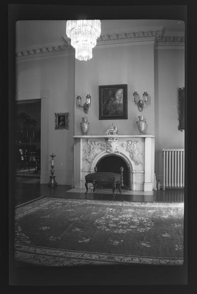 Interior of the James Weir House, Whitehall Funeral Home, The Carrick House, 312 N. Limestone, Lexington, Kentucky in Fayette County