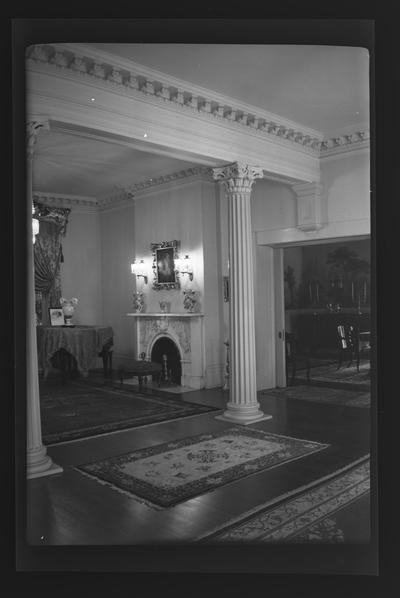 Interior of the James Weir House, Whitehall Funeral Home, The Carrick House, 312 N. Limestone, Lexington, Kentucky in Fayette County