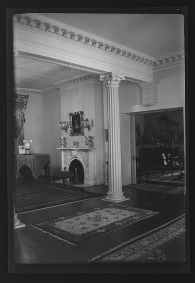 Interior of the James Weir House, Whitehall Funeral Home, The Carrick House, 312 N. Limestone, Lexington, Kentucky in Fayette County