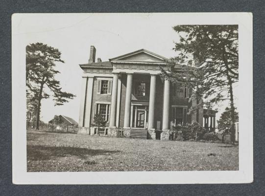 Allen House, Cave Run Pike, near Georgetown, Kentucky in Scott County