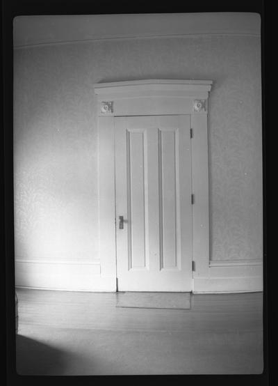 Front parlor door at the James C Butler House, 331 South Broadway Road, Lexington, Kentucky in Fayette County