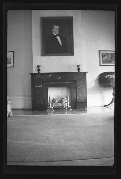 Mantel from parlor at the James C Butler House, 331 South Broadway Road, Lexington, Kentucky in Fayette County