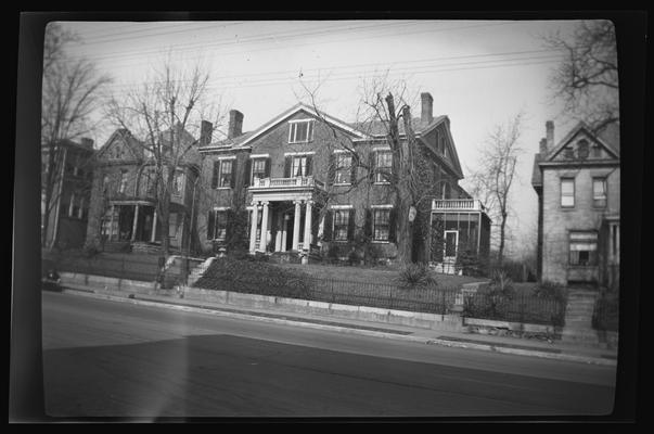 Dr. David Bell House, Red House, South Broadway Road, Lexington, Kentucky in Fayette County