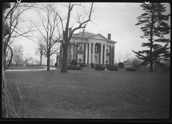 Castlelawn, Benjamin McCann House, Old Richmond Road, Lexington, Kentucky in Fayette County