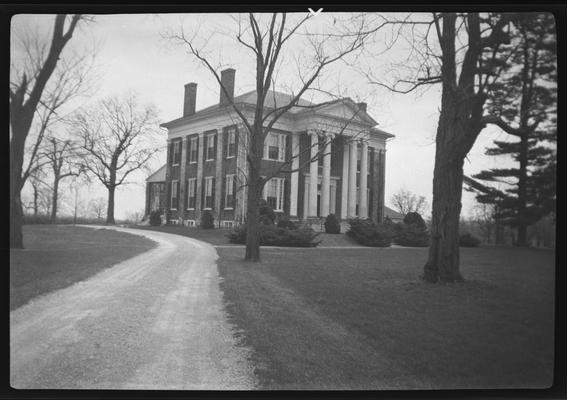 Castlelawn, Benjamin McCann House, Old Richmond Road, Lexington, Kentucky in Fayette County